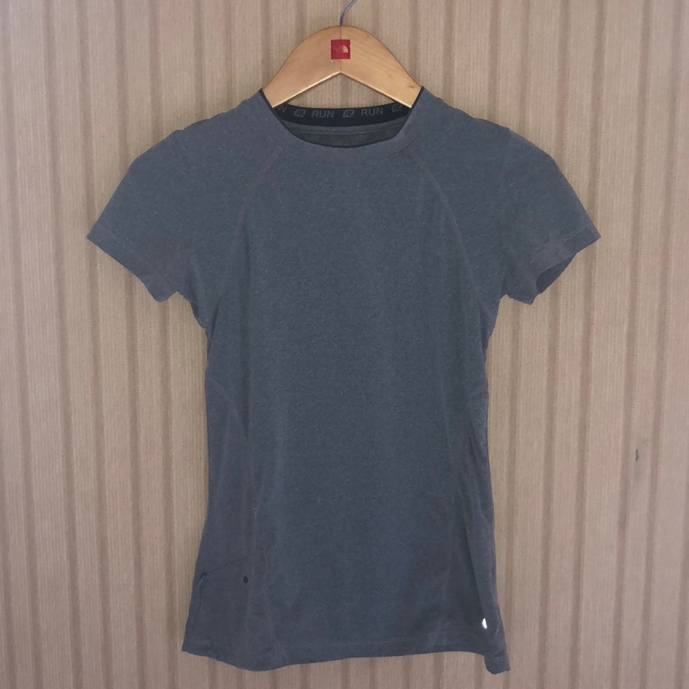 Grey workout shirt